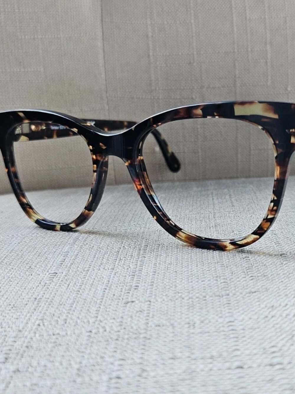 Kirkland Signature Eyeglasses Frame Tortoise WOOKIE PET Eyewear Glasses Italy